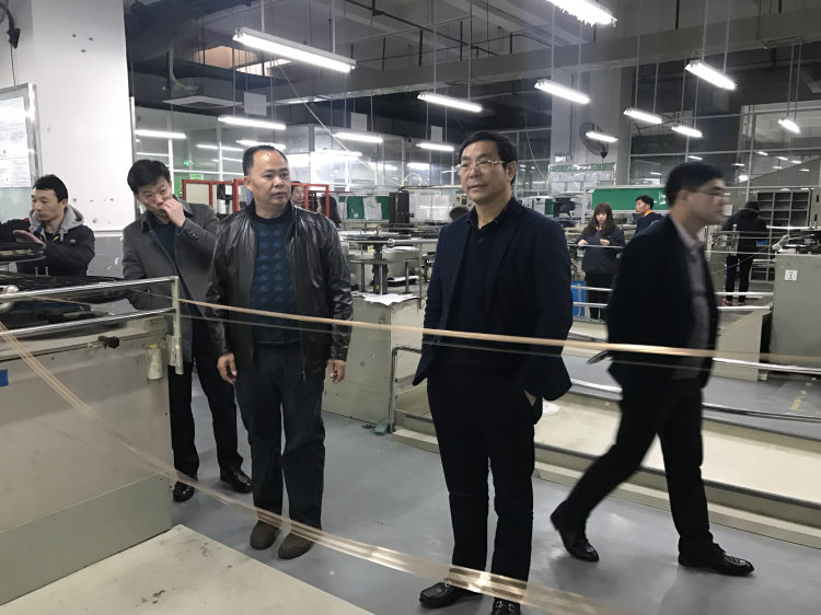新余高新区领导来我会考察交流